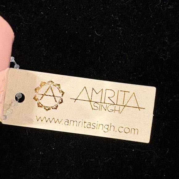 Amrita Singh Peach and Gold Bracelet NWT Clamper - Picture 2 of 4